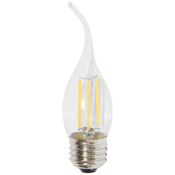 3.5W E27 Decoration Tip Top LED Filament Bulb with CE Approval